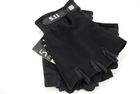Тактичні рукавички без пальців 9055_Black - зображення 7