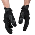 Перчатки тактические REIS RMC-IMPACT; XL/10; Черные. Стрелковые перчатки с пальцами. - изображение 6