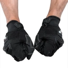 Рукавички тактичні REIS RMC-IMPACT; XL/10; Повнопалі; чорні. Стрілецькі рукавички. - зображення 7