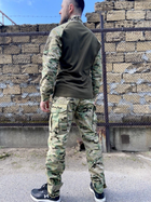 Військова форма Tactic, тактичний костюм (убакс + штани), мультикам 50 - изображение 3