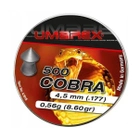 Пули Umarex Diabolo Cobra Ribbed 4,5 мм 500 шт. - изображение 2