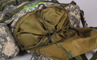 Рюкзак штурмовой армейский дорожный для кемпинга камуфляжный пиксель серый 80 литров - изображение 4