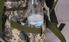 Рюкзак штурмовой армейский дорожный для кемпинга камуфляжный пиксель серый 80 литров - изображение 6