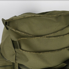 Рюкзак тактический 80 литров объем мужской штурмовой военный рюкзак 80л, водоотталкивающий оксфорд Хаки (KS2677880) - изображение 8