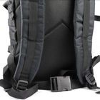 Рюкзак тактический 40 литров объем, мужской военный рюкзак 40л, водоотталкивающий оксфорд Черный (KS2133243535) - изображение 5