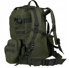 Військовий рюкзак, тактичний 55 л, з підсумками, олива - зображення 6