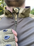 Тактическая боевая рубашка Убакс ЗСУ 2XL Хаки - изображение 3