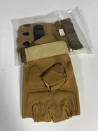 Тактичні рукавиці з кісточками M-PACK L Койот - зображення 2