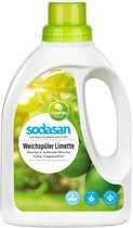 Органічний пом'якшувач-ополіскувач тканин Sodasan Fabric Softener Лайм для швидкого прасування 750 мл (4019886016162)