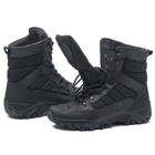 Берці зимові черевики тактичні чоловічі, туфлі тактичні чоловічі берці зимові, натуральна шкіра, розмір 42, Bounce ar. BM-PT-2042, колір чорний - зображення 6