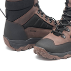 Берці зимові черевики тактичні чоловічі, туфлі тактичні чоловічі берці зимові, натуральна шкіра, розмір 46, Bounce ar. WE-OI-2046, колір коричневий - зображення 7