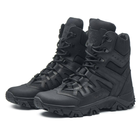 Берці зимові черевики тактичні чоловічі, туфлі тактичні чоловічі берці зимові, натуральна шкіра, розмір 40, Bounce ar. KG-FB-2040, колір чорний - зображення 6
