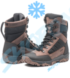 Берці зимові черевики тактичні чоловічі, туфлі тактичні чоловічі берці зимові, натуральна шкіра, розмір 40, Bounce ar. WE-OI-2040, колір коричневий - зображення 2