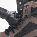 Берці зимові черевики тактичні чоловічі, туфлі тактичні чоловічі берці зимові, натуральна шкіра, розмір 39, Bounce ar. WE-OI-2039, колір коричневий - зображення 8