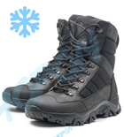 Берці зимові черевики тактичні чоловічі, туфлі тактичні чоловічі берці зимові, натуральна шкіра, розмір 40, Bounce ar. BM-PT-2040, колір чорний - зображення 3