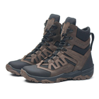 Берці зимові черевики тактичні чоловічі, туфлі тактичні чоловічі берці зимові, натуральна шкіра, розмір 41, Bounce ar. JD-YU-2041, колір коричневий - зображення 6