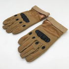 Тактичні рукавички палі кайот М - зображення 4
