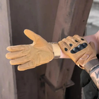 Тактические перчатки палые кайот XL - изображение 4