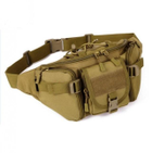 Поясная армейская сумка Защитник 155 хаки - изображение 1