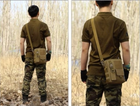 Армійська сумка наплічна Захисник 135 хакі - зображення 8