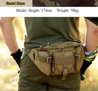 Поясная армейская сумка Защитник 155 хаки - изображение 13