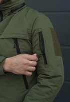 Куртка тактическая на молнии с капюшоном XL wal khaki - изображение 3