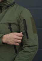Куртка тактична на блискавці з капюшоном XS wal khaki - зображення 3
