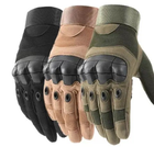 Перчатки тактические армейские с пальцами Akinzabo размеры M - изображение 7
