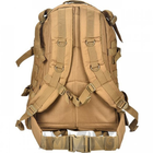 Тактический (штурмовой, военный) рюкзак U.S. Army 45 литров Песочный M11P - изображение 3