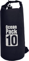 Гермомешок с шлейкой на плечо Ocean Pac Водонепроницаемый 10 л Black (PH050355)