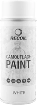 Фарба для зброї маскувальна аерозольна біла матова, RecOil, 400 мл (8711347250547)