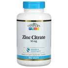Вітаміни 21st Century Zinc Citrate 50 мг 360 таблеток