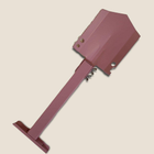 Саперна лопатка, складна сталева колір рожевий - зображення 2
