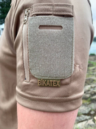 Тактична футболка поло Bikatex,воєнна футболка XL - зображення 6
