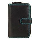 Гаманець жіночий шкіряний Visconti R13 Carmelo c RFID (black rhumba)