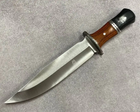 Охотничий туристический нож с Чехлом 32 см CL X90 c фиксированным клинком (S07500UY00XF-90SDR) - изображение 5