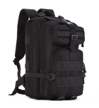 Рюкзак тактический штурмовой 30л Protector Plus S411 black - изображение 1