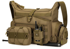 Подсумок/сумка EDC тактическая Protector Plus А008 coyote - изображение 8