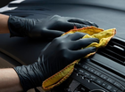 Нітрилові рукавички Medicom SafeTouch® Black (5 грам) без пудри текстуровані розмір M 100 шт. Чорні - зображення 7