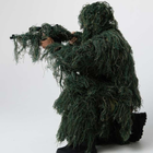 Маскировочный камуфляжный костюм Леший Кикимора, военный с капюшоном для снайпера, универсальный размер - изображение 2