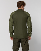 Боевая тактическая рубашка Убакс Ubacs зеленая хаки размер XS/44 - изображение 3