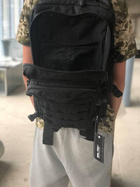 Військовий тактичний штурмовий рюкзак MIL-TEC із Німеччини чорний на 36 літрів для військових ЗСУ - зображення 4