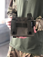 Тактическая сумка подсумок MIL-TEC® Admin pouch MOLLE system Small 15 x 12 x 3 см. Olive олива - изображение 3