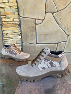 Ботинки кожаные нубук облегченные размер 40 (103005-40) - изображение 4