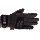 Тактичні рукавички для риболовлі полювання чоловічі на липучці MECHANIX механікс теплі флісові Чорні АН-5621 Розмір XL - зображення 4