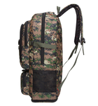 Мужской рюкзак тактический Slings PUBG Battlegrounds два режима 50/80л, универсальный, водоотталкивающий Brown Pixel + Фитнес браслет Smart 6 Black - зображення 8