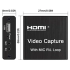 Внешняя карта видеозахвата HDMI - USB для стримов, записи экрана Addap VCC-03, для ноутбука, ПК - изображение 4
