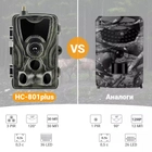 4G / APP Фотопастка, камера для полювання Suntek HC-801plus, 2K , 30Мп, з додатком iOS / Android - зображення 8
