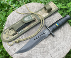 Нож с чехлом Halmak Patriot b1 Патриот Украины - изображение 3