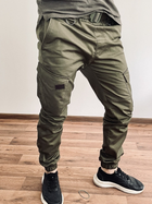 Тактичні штани RIP-STOP, Розмір 52 (XL), Олива. БРОНЕВІЙ - зображення 3